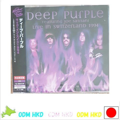 CD LIVE IN SWITZERLAND 1994 Ltd/ed. DEEP PURPLE FEATURING JOE SATRIANI IACD11242