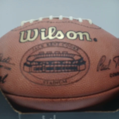Football Washington Redskins vs Arizona Cardinals 1997 Inaugural Game Wilson Cover