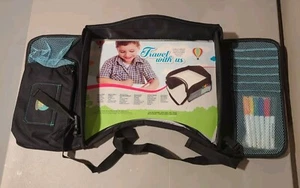 BabySeater kids Travel Tray Car Seat lap Tray Foldable With Adjustable Straps - Picture 1 of 5