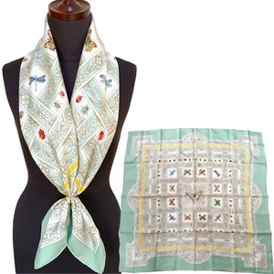 Hermes "Joyaux De Lete" Carre 90 Silk 100% Scarf Vintage Rare - Picture 1 of 21