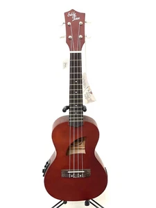 CLOSEOUT! Eddy Finn Concert Size Acoustic/Electric Ukulele, EF-1-CE - Picture 1 of 3