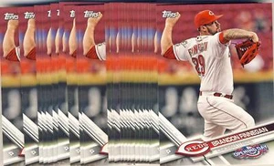 (60) 2017 Topps Opening Day BRANDON FINNEGAN Base Card LOT Reds #143 - Picture 1 of 1