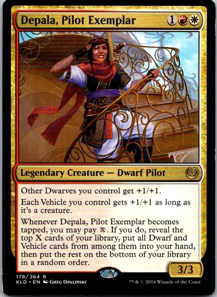 Magic the Gathering Depala Pilot Exemplar Kaladesh x1 MTG Free Shipping! - Image 1 of 1