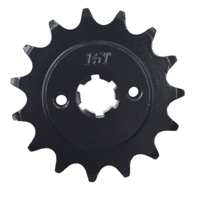 15T Front Sprocket for Yamaha TTR230 05-17 YFS200 Blaster Hyosung GT250 R GV250 - Image 1 of 2
