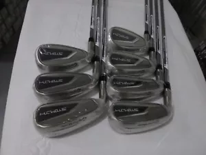 Left-Handed TaylorMade 2023 Stealth HD Iron Set - 5-PW, AW - Regular Steel - NEW - Picture 1 of 3