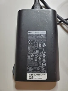 Chargeur secteur DELL 19.5V 3.34A MODEL LA65NM130 65W Adaptateur - Photo 1/4