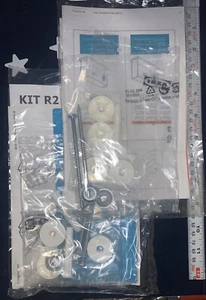 2 X Furniture Ikea No Falling Tip Over Restraint & Wall Anchor R2 Kit - 2 Kits - Picture 1 of 5