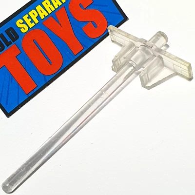 Vtg Transformers G2 Electro SWORD original Laser Rod clear weapon accessory part - Image 1 of 4