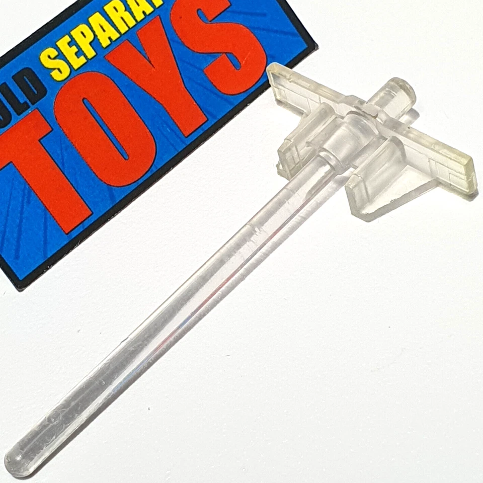 Vtg Transformers G2 Electro SWORD original Laser Rod clear weapon accessory part - Image 1 of 4