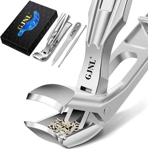 Long Handle Toenail Clippers with Angled Design - Effortless Cutting for Seniors - Picture 1 of 8