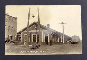 Pre 1916 SOUTHERN DEPOT, ELKIN, NC