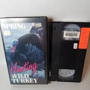 Spring Hunting Wild Turkey (1986) VHS John Fox Walter Payton Leroy H20090A - Picture 1 of 6