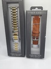 Vince Camuto Cobbile Hill Collection Men's Apple Watch Band Set