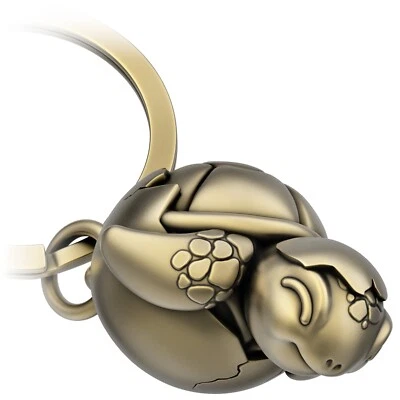 FABACH Baby Schildkröte Schlüsselanhänger "Shelly" mit Herz - Glücksbringer Geschenk