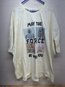 Disney Parks STAR WARS May The Force Be With You Shirt 3XL - Picture 1 of 9