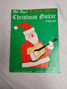 Mel Bay's Easy Way Christmas Guitar Folio 1966 VTG Song Book Carols Sheet Music - Picture 1 of 7