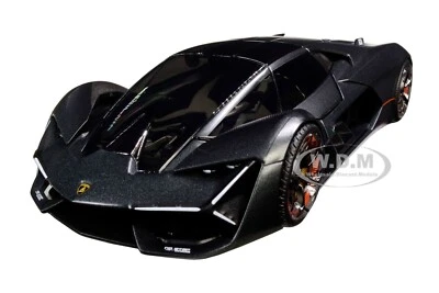 LAMBORGHINI TERZO MILLENNIO DARK GRAY MET. 1/24 DIECAST MODEL CAR BBURAGO 21094 - Image 1 of 4