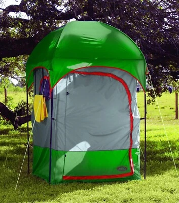 Texsport Portable Outdoor Camping Shower Privacy Shelter Changing Room, Gray, - Image 1 of 4