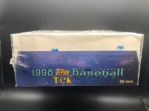 1998 TOPPS TEK BASEBALL FACTORY SEALED 20 PACK HTA HOBBY BOX - Picture 1 of 5