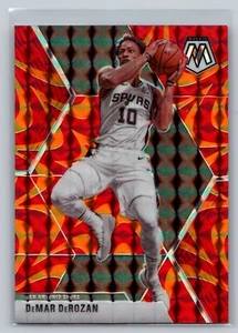 DEMAR DEROZAN - 2019-20 Panini Mosaic #184 - Reactive Orange - Spurs - Picture 1 of 2