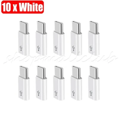 Lot Type-C Adapter to Micro USB data converter Connector Android Charger Cable - Image 1 of 4