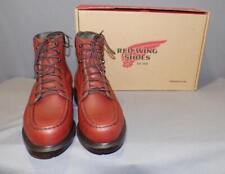 RED WING BOOTS SUPERSOLE RED MOC TOE 202 BOOT NEW IN BOX MULTIPLE SIZES WIDTHS