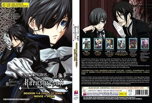 ENGLISH DUBBED BLACK BUTLER - KUROSHITSUJI (SEASON1-4) VOL.1-57 END+MOVIE+9OVA - Picture 1 of 1