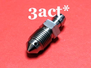 Titanium / Ti Bleed Nipple M10 x 1.0mm Pitch Caliper Cylinder Bleeder Bolt - Picture 1 of 1