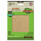 Sanding Sheets, Aluminum Oxide, 100-Grit, 4.5 x 5.5-In., 25-Pk. -5132