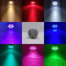 21W UV Cyan Blue Red Purple Green IR LED Lamp Light Bulb Plant Aquarium PAR30