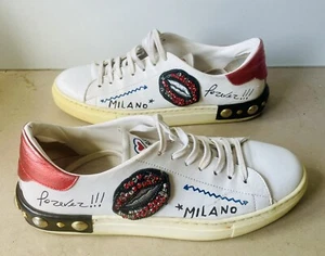 Alberto Fasciani, Milano Fozever , smiling lips, women's sneakers size 38 - Bild 1 von 9