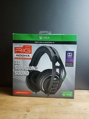 Plantronics RIG 400HX Over-Ear Gaming Headset for Xbox One & Windows 10 - Image 1 of 4