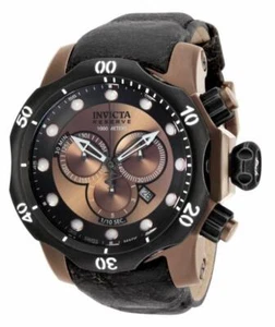 Reloj para hombre Invicta Reserve 15987 52 mm Venom cronógrafo suizo fecha correa de cuero - Imagen 1 de 4
