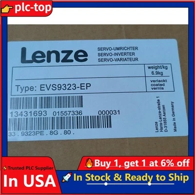 US Free TAX EVS9323-EP NEW LENZE SERVO INVERTER EVS9323-EP - Image 1 of 3