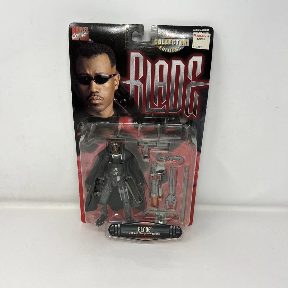 Toy Biz 1997 Marvel Studios Wesley Snipes Blade Anti-vampire Weapons Figure R20