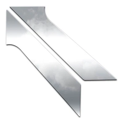 Borde de ventana trasera pulido 2 piezas (se adapta a: Lincoln Corsair 2020-2023) Foto 1 de 4