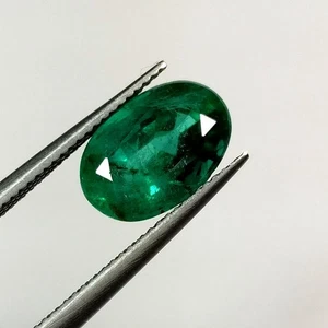 2.62ct Natural Emerald oval top green good luster untreated collection - Picture 1 of 4