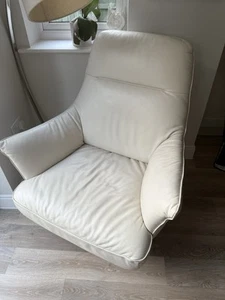 Swivel Leather Chair - Picture 1 of 9