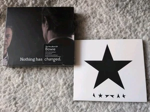 David Bowie Blackstar CD And Nothing Has Changed The Very Best Of 3-CD - Picture 1 of 2