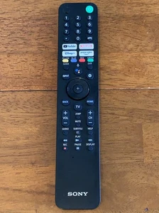 Sony Remote Control (RMF-TX520U) with Microphone for Sony Smart TVs - Black - Picture 1 of 4