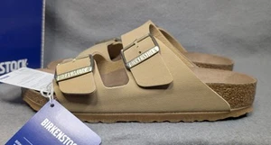 Birkenstock Arizona Women's Size 6 Big Buckle Slide Sandals Latte Cream - Picture 1 of 12