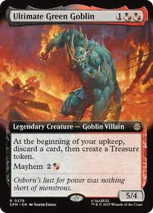 MTG Ultimate Green Goblin 276 Rare Extended Art Marvel Spider-Man - Bild 1 von 1