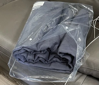 Manta de ensueño $788 Matouk Italia nueva con etiquetas F/Q 25 % algodón 75 % tinta modal azul Foto 1 de 4