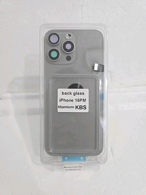 For iPhone 16 Pro Max Rear Back Glass Battery Cover Camera Lens Magsafe NFC Flex - Image 1 of 4
