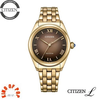CITIZEN EM1143-81Z Lady  Eco Drive Zafiro *EXPRESS 1/2 DAYS* - Imagen 1 de 4