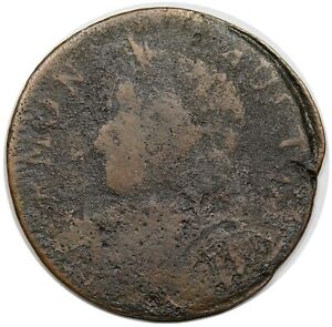 1786 Vermont Copper, Bust Left, RR-11
