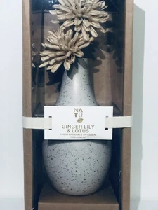 NaTu GINGER LILY & LOTUS High Fragrance Diffuser 5.28 fl Oz/150 ml - Picture 1 of 6