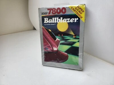 BALLBLAZER NEW FACTORY SEALED W/CREASED BOX FOR PAL ATARI 7800 & 2600+ #F18 - Image 1 of 4