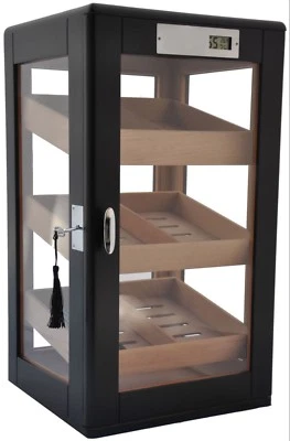 Angelo Humidorschrank  DIGITALES HYGROMETER glasscheiben humidor schrank - Bild 1 von 4