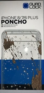 Quad Lock iPhone 6 Plus or 7 Plus Or iPhone 8 Plus Poncho - Picture 1 of 3